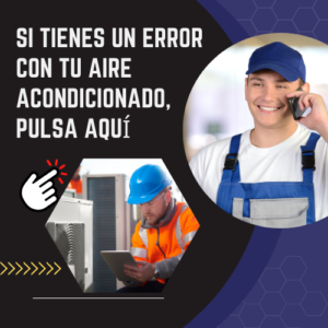 Si tienes un error en tu aire acondicionado entra aquí